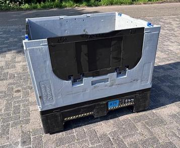 Kunststof palletbox inklapbaar 120x100cm beschikbaar voor biedingen