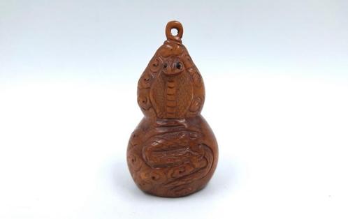 Netsuke van een cobra, Antiek en Kunst, Kunst | Niet-Westerse kunst, Verzenden