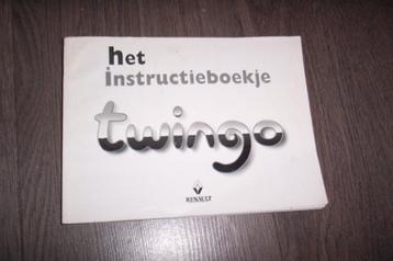 Gebruikershandleiding RENAULT TWINGO   1998/2000 beschikbaar voor biedingen