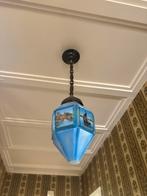 Vintage Art Deco hanglamp, Ophalen, Gebruikt, Glas