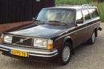VOLVO 245 GL +LPG '79 O.Drive, Stuurbekr. IZGST.,trekhaak, Auto's, Achterwielaandrijving, Beige, 4 cilinders, Bruin