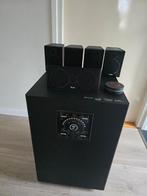 Teufel CM 2014 SW 5.1 500 Watt  surround set., 70 watt of meer, Zo goed als nieuw, 5.1-systeem, Overige spelers