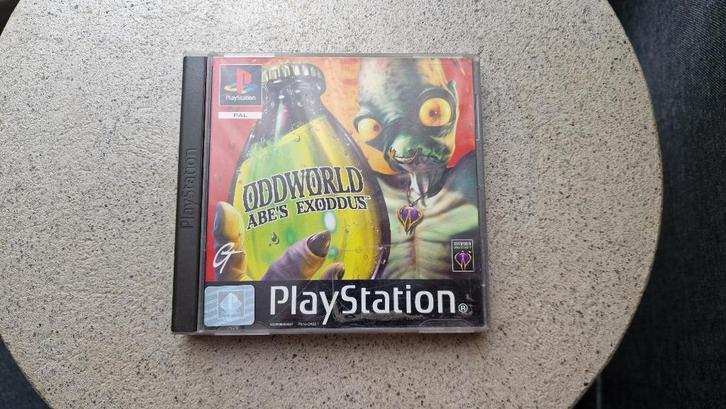Oddworld: Abe's Exoddus (Playstation 1), Spelcomputers en Games, Games | Sony PlayStation 1, Gebruikt, Avontuur en Actie, 1 speler
