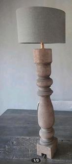 Balusterlamp met Herfst kap van Aura Peeperkorn, Ophalen, 50 tot 75 cm, Sober landelijk, Zo goed als nieuw