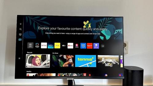 Samsung Smart Monitor | 32 inch - Ultra HD, Computers en Software, Monitoren, Zo goed als nieuw, 60 Hz of minder, HDMI, USB-C