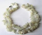 mooie vintage Maansteen ketting collier, Verzenden, Zo goed als nieuw, Steen of Mineraal, Met edelsteen