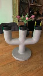 Kibisi kandelaar, Huis en Inrichting, Woonaccessoires | Kandelaars en Kaarsen, Ophalen of Verzenden, Zo goed als nieuw, Metaal