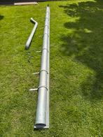 Zinken dakgoot compleet 4,9 mtr, Doe-het-zelf en Verbouw, Buizen en Afvoer, Ophalen, Gebruikt, 4 tot 6 meter, Zink