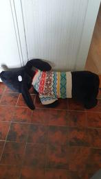 Takkie knuffel met kersttrui, Ophalen of Verzenden, Zo goed als nieuw, Hond