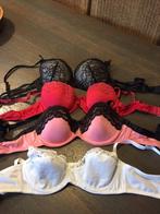 Set bh's 75B Hunkemöller, Hunkemöller, Ophalen of Verzenden, Zwart, BH