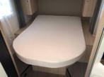 1 x molton en 2 x onderlaken jersey queensbed, Caravans en Kamperen, Ophalen of Verzenden, Zo goed als nieuw