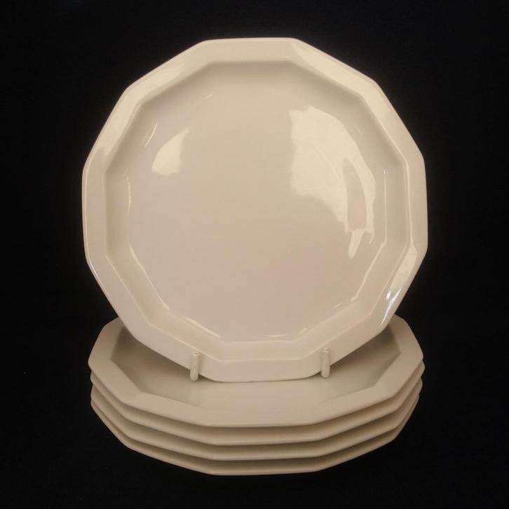 Rosenthal Polygon (Tapio Wirkkala) - gebaksbordjes, Huis en Inrichting, Keuken | Servies, Bord(en), Overige stijlen, Porselein