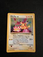 birthday pikachu black star promo(italiaans), Hobby en Vrije tijd, Verzamelkaartspellen | Pokémon, Ophalen of Verzenden, Losse kaart
