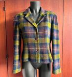 Vintage Laura Ashley wollen blend tweed ruiterblazer, Kleding | Dames, Ophalen of Verzenden, Zo goed als nieuw