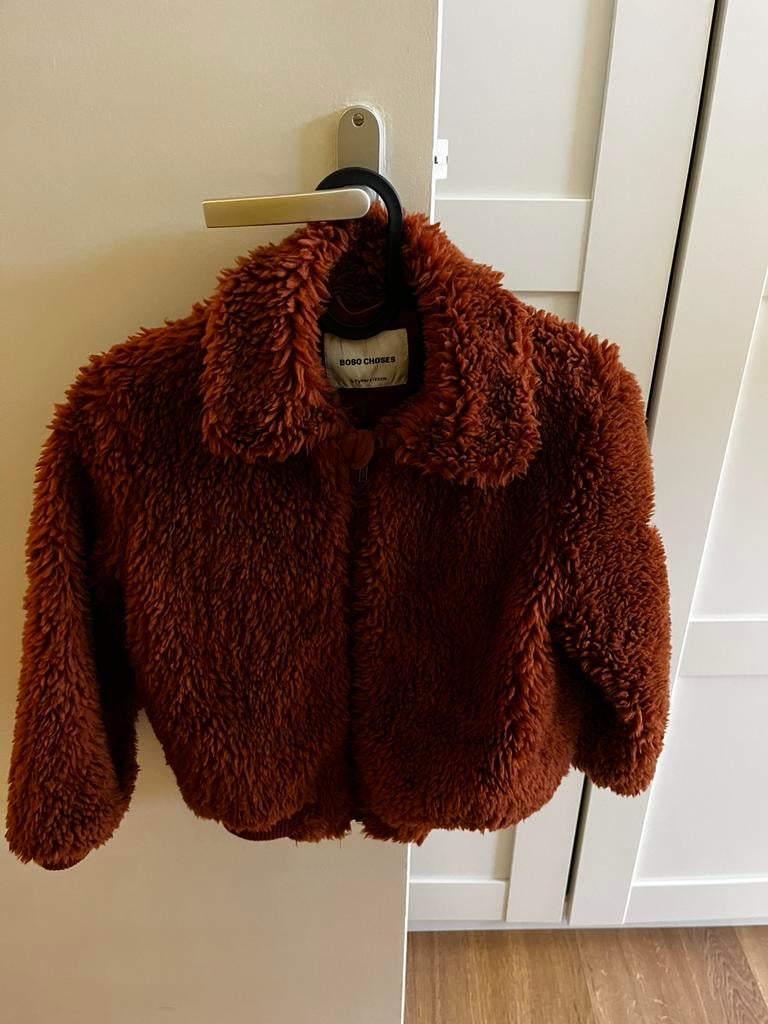 Bobo Choses winterjas maat 122, Kinderen en Baby's, Kinderkleding | Maat 122, Zo goed als nieuw, Jongen of Meisje, Jas, Ophalen of Verzenden