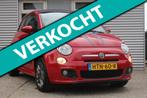 Fiat 500 C 1.2 Lounge CABRIOLET Sport, airco, nieuwe apk inc, Gebruikt, 4 cilinders, Cabriolet, Leder