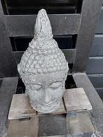 Betonnen Boeddha Hoofd - Tuindecoratie meerdere boeddha's, Huis en Inrichting, Woonaccessoires | Boeddhabeelden, Ophalen of Verzenden