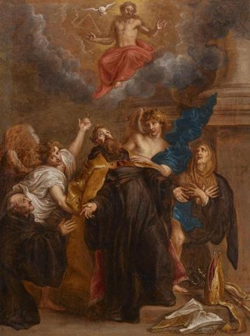Willem van Herp the Elder - The Ecstasy of Saint Augustine beschikbaar voor biedingen