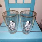 Defensie vintage glazen de ouwe hap 2 stuks, Verzamelen, Ophalen, Landmacht, Nederland, Overige typen