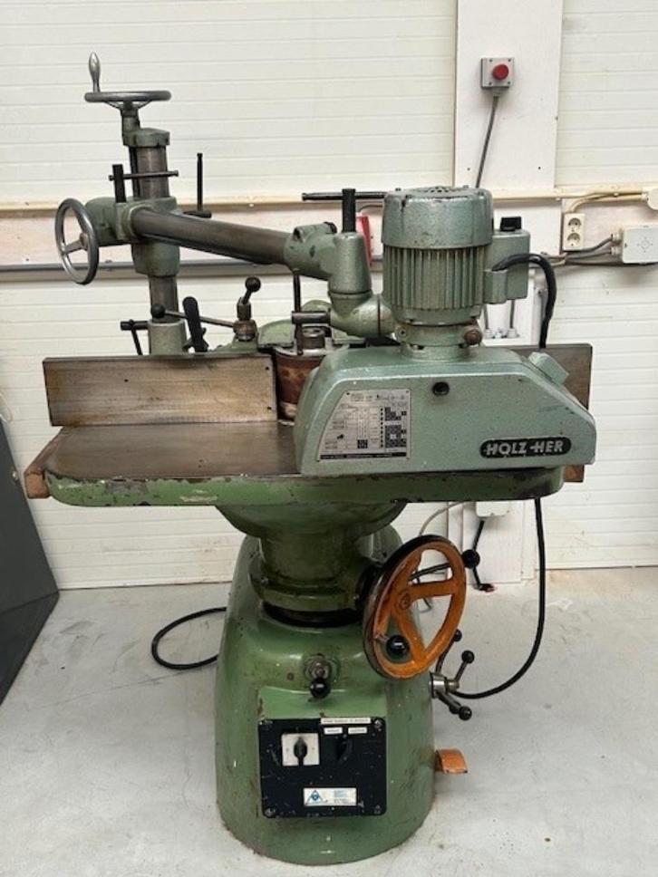 Houtfrees machine Bauerle SFM/0 , heel erg compleet !, Doe-het-zelf en Verbouw, Gereedschap | Freesmachines, Gebruikt, Elektrisch