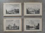 Oude afbeeldingen van Utrecht, Antiek en Kunst, Kunst | Etsen en Gravures, Ophalen of Verzenden