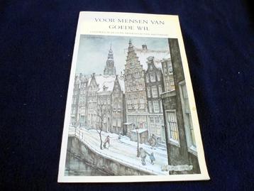 Anton Pieck. Leger des Heils. Amsterdam Oude Binnenstad.  beschikbaar voor biedingen