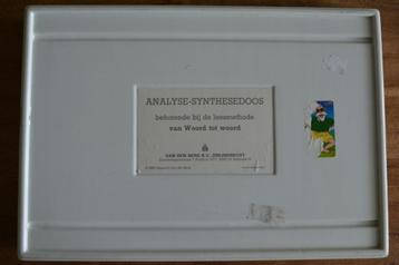 analyse synthesedoos van Woord tot woord (van den berg) beschikbaar voor biedingen