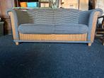 Charmant 2,5-zitsbankje met blauw-wit ruit, Huis en Inrichting, Banken | Bankstellen, Ophalen