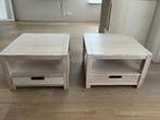 tafeltjes 2 stuks, Huis en Inrichting, Tafels | Eettafels, Ophalen, Gebruikt, 50 tot 100 cm, 50 tot 100 cm