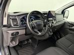 Ford Transit Custom 130PK Lang Automaat Limited Sport | Navi, Auto's, Bestelauto's, 4 cilinders, Blauw, Diesel, 2044 kg