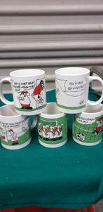 Mokken sv Knudde, met verschillende teksten, 5 stuks, Ophalen of Verzenden, 'T Olde Gre-j, Info@toldegrej.nl, Endepoelstraat 20f Didam