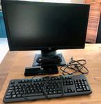 Thuiswerkset , docking station HP Compaq beeldscherm, Computers en Software, Dockingstations, Ophalen of Verzenden, Zo goed als nieuw