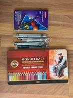 Set van aquarel potloden, Hobby en Vrije tijd, Tekenen, Ophalen of Verzenden, Gebruikt, Potlood of Stift