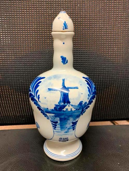 Vaas kruik Antieke Schoonhoven jenever fles 25 cm., Antiek en Kunst, Antiek | Keramiek en Aardewerk, Ophalen of Verzenden