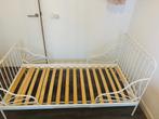 IKEA Minnen meegroeibed bed meisje (Wit), Huis en Inrichting, Slaapkamer | Bedden, Ophalen, 90 cm, Eenpersoons, Wit