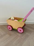 HABA Houten Poppenwagen, Kinderen en Baby's, Speelgoed | Houten speelgoed, Ophalen, Gebruikt, Duw- of Trekspeelgoed