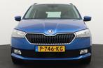 Skoda Fabia Combi 1.0 TSI Aut. Business Edition Trekhaak Car, Auto's, Skoda, Stof, Gebruikt, Blauw, Origineel Nederlands