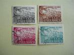 Indonesie 1955 Konperensi Asia-Afrika serie 15-75 Sen gest., Ophalen of Verzenden, Gestempeld, Zuidoost-Azië