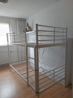 IKEA Tromsö Stapelbed Wit Metaal 90x200, Huis en Inrichting, Slaapkamer | Stapelbedden en Hoogslapers, Ophalen, Gebruikt, 90 cm