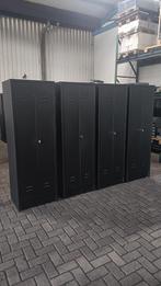 Nette Zwarte metalen hanglegkasten, lockers, R, Ophalen of Verzenden, Zo goed als nieuw, H