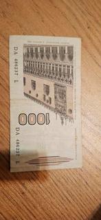 1000 Lire Italië - 1982, Ophalen of Verzenden, Euro's, Los biljet
