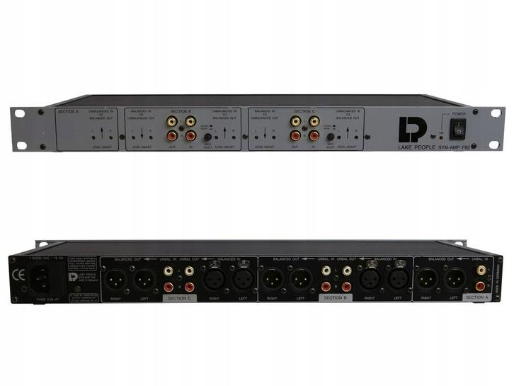 LAKE PEOPLE SYM-AMP F82 (VIOLECTRIC), Audio, Tv en Foto, Overige Audio, Tv en Foto, Gebruikt, Ophalen of Verzenden