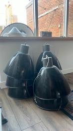 13 Tsjechische fabriekslampen, Huis en Inrichting, Ophalen, Zo goed als nieuw, Metaal, 50 tot 75 cm