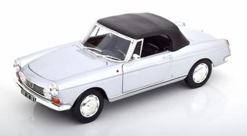 Peugeot 404 Cabriolet 1967 Grijs Schaal 1/18 Norev 184835 beschikbaar voor biedingen