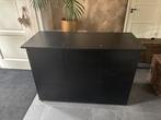 Mooie zwarte kast met gebruikssporen, Antiek en Kunst, Antiek | Meubels | Kasten, Ophalen