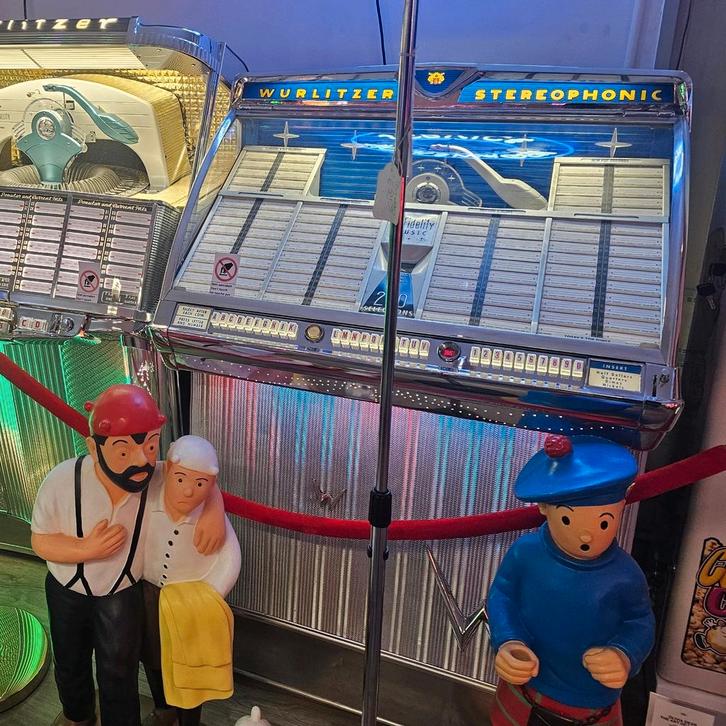 Wurlitzer 2300, Verzamelen, Automaten | Jukeboxen, Zo goed als nieuw, Wurlitzer, Voor 1950, Met singles, Ophalen