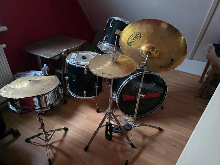 Drumstel - Stagg 'The Sixties', Muziek en Instrumenten, Drumstellen en Slagwerk, Gebruikt, Overige merken, Ophalen