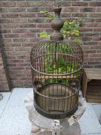 Antieke vogelkooi helemaal compleet in uitstekende staat, Ophalen of Verzenden, Zo goed als nieuw, Metaal, Vogelkooi