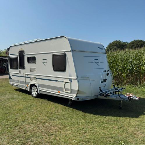 Fendt Bianco 445 | 2009 | Mover + voortent | Zeer netjes, Caravans en Kamperen, Caravans, Particulier, tot en met 4, 1000 - 1250 kg
