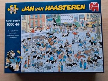 PUZZEL JAN VAN HAASTEREN ( DE VEEMARKT ) beschikbaar voor biedingen